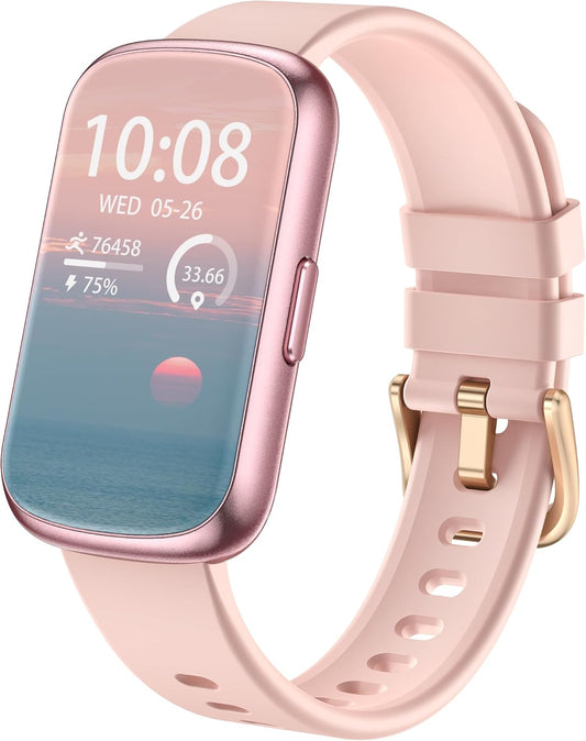Health Fitness Tracker, Smart Watches for Women Men with 24/7 Heart Rate Blood Oxygen Monitor, Sleep Tracker, Calories & Pedometer, IP68 Waterproof Activity Trackers & Fitness Watch for Android&Iphone